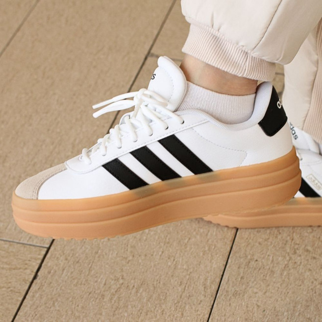 아디다스 여성 VL 코트 볼드 플랫폼 데일리 스니커즈 IH3083