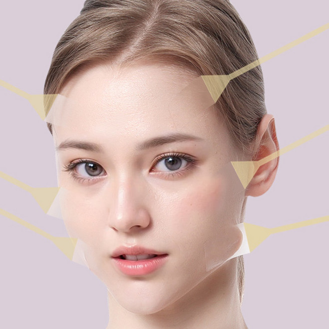 2+1 얼굴 리프팅 테이프 밴드 이마주름제거 입꼬리 올리기, 1개, 3세트(2+1)