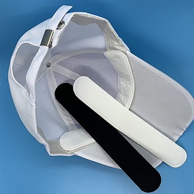 캡가드 모자땀흡수패드 10장 1세트 땀패드 이염방지 모자패드, 화이트