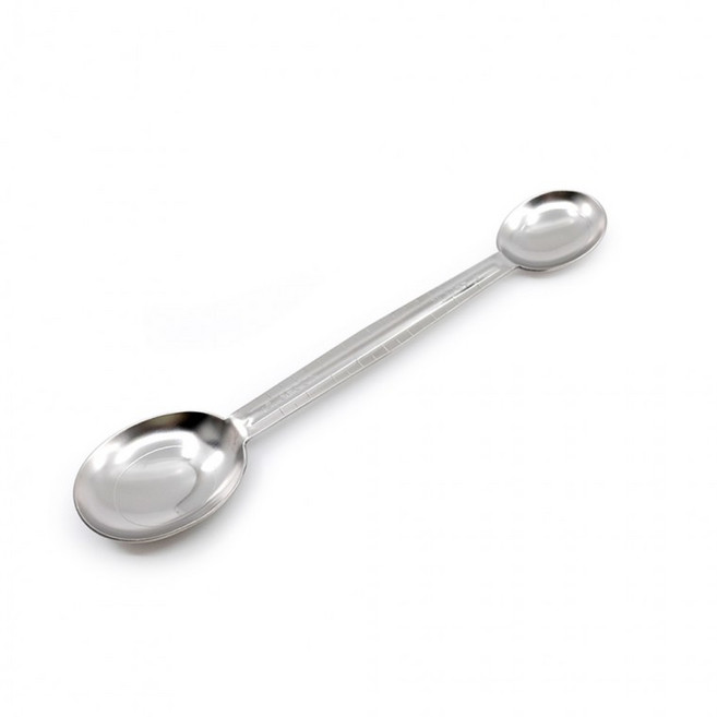 키첸 국산 스텐 양면 계량스푼 1P 스텐27종 양면계량숟가락 계량스픈, 1개