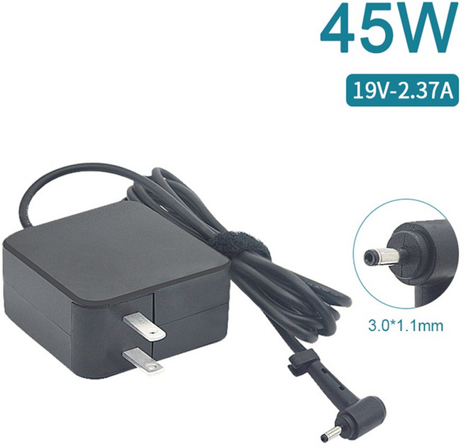 ASUS 華碩 電腦/筆電 充電器 變壓器 (3.0mm*1.1mm) 45W 19V 2.37A, 1個