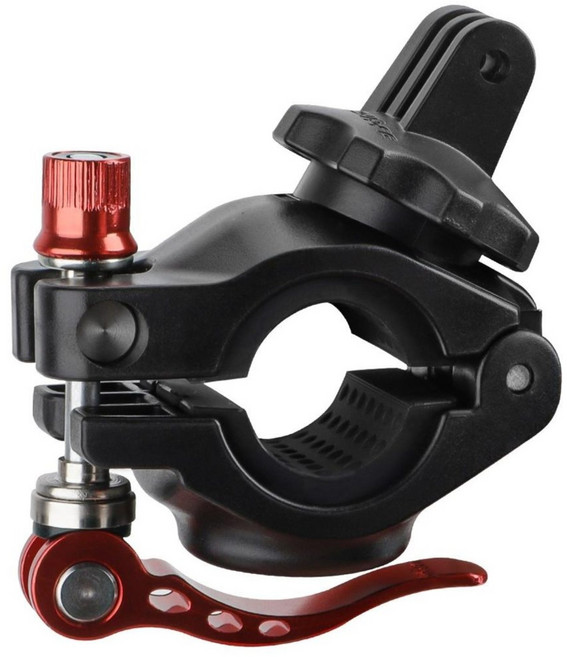 써니라이프 바이크 클램프 DJI 오즈모 포켓4/3 액션6/5 나노/360 인스타360 액션캠 짐벌카메라 라이딩 자전거 마운트 거치대 브라켓 악세사리