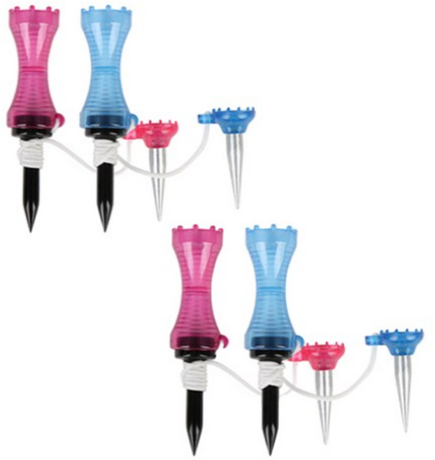 카시야골프 크루즈 싱글 골프티, 랜덤, 4세트