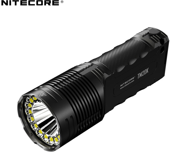 럭키WORLD 나이트코어 초강력 택티컬 써치라이트 손전등 2만루멘, 1개