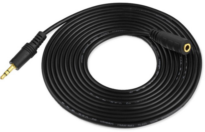 3.5mm 公對母 AUX 音訊延長線 耳機延長線, 1個, 3.0公尺／公對母