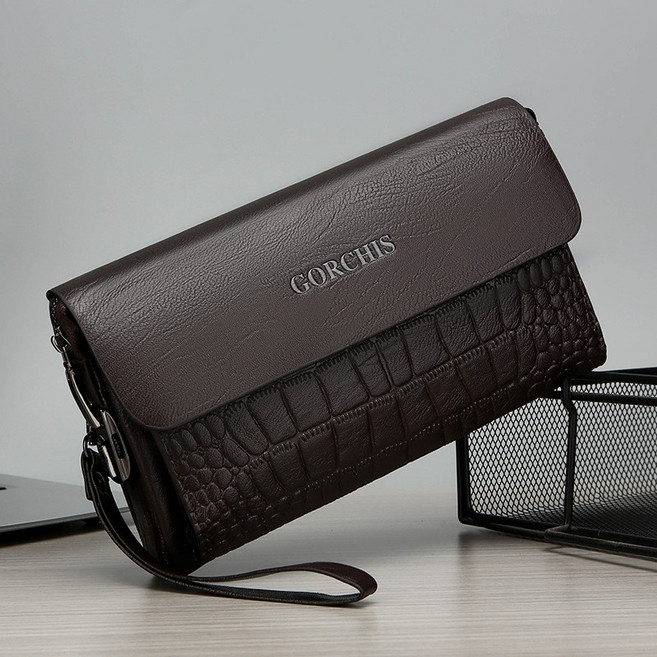 남성 프리미엄 악어무늬 클러치백 558B