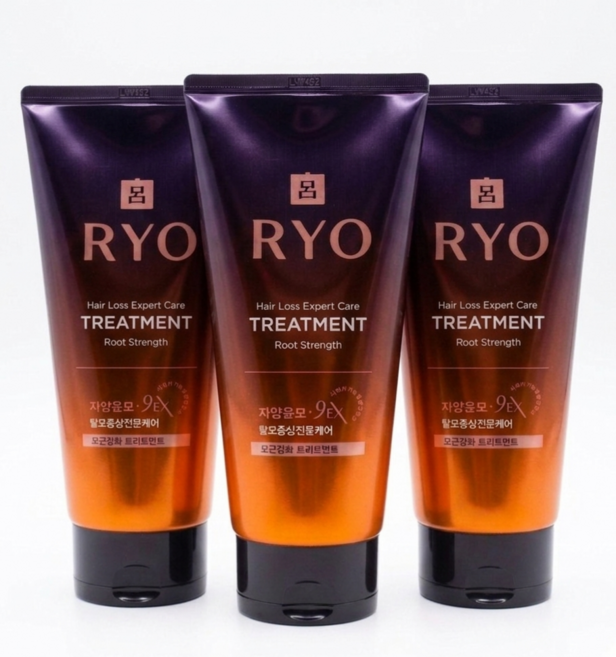 려 자양윤모 9EX 탈모증상전문케어 모근강화 트리트먼트, 330ml, 3개
