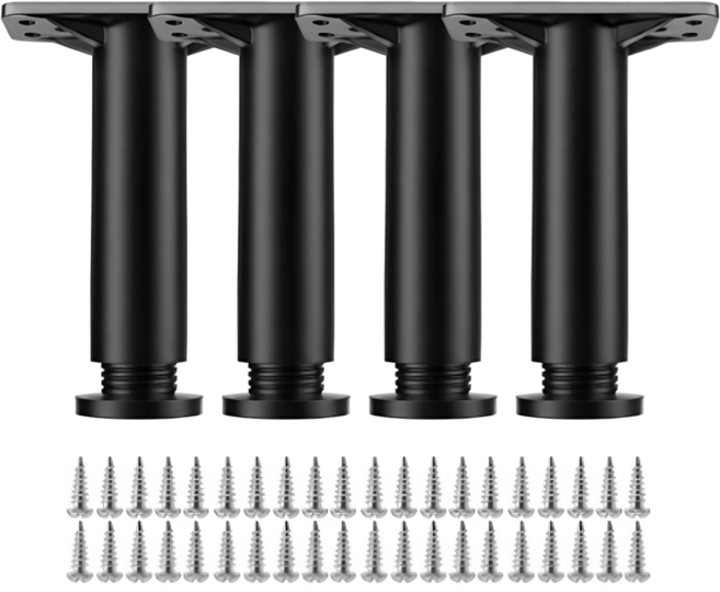 펴나나다 높이조절 침대 보강 받침대 가구 지지대, 4개