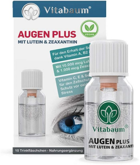 비타바움 아우젠 플러스 루테인 지아잔틴 드링크 10병, 1개, 10ml