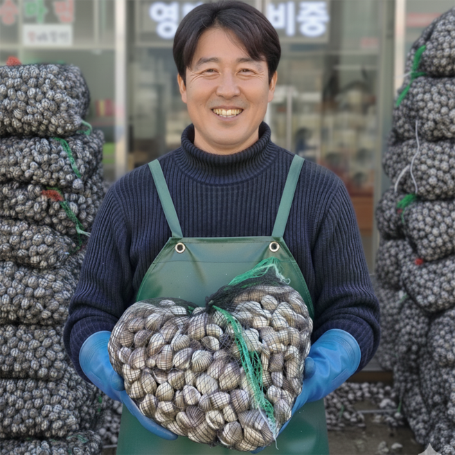 상위1%생산자직송 보성 벌교 여자만 새꼬막, 1박스, 3kg (소)
