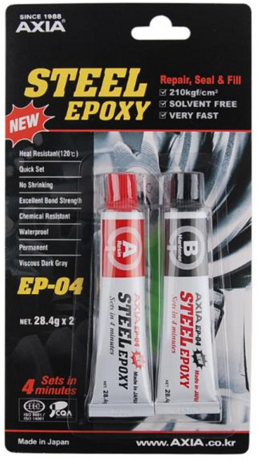 인테리어보수제 타일 보수제 부착 셀프시공 엑시아 인테리어전용 메꿈제 스틸에폭시 목재, 본상품