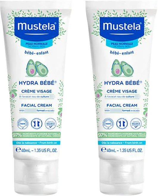 무스텔라 이드라 키즈 페이셜 크림, 2개, 40ml - 쿠팡