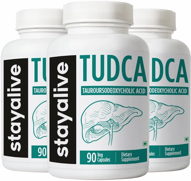 Stayalive 투드카 보충제 500mg 간 지지용 캡슐 90캡슐 비GMO 및 글루텐 프리 타우로소데옥시콜산 캡슐 남녀용, 3개, 90정 - 쿠팡