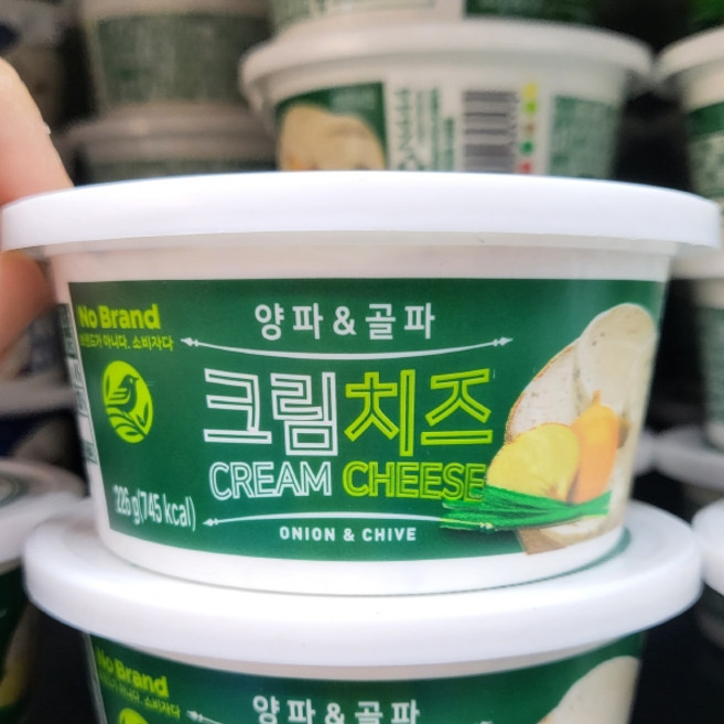 어니언 차이브 크림치즈, 226g, 1개