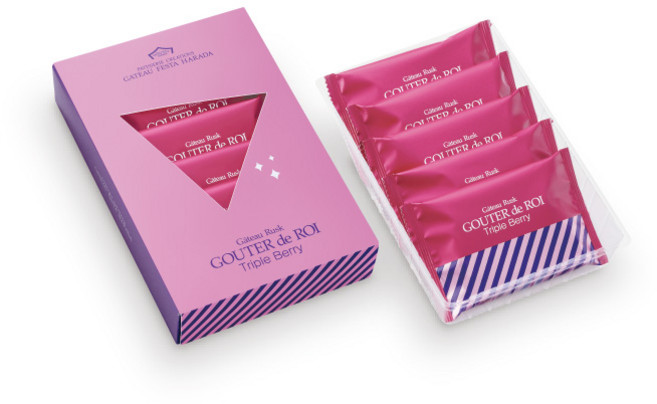 GATEAU FESTA HARADA 가토페스타 하라다 구떼 데 로와 트리플베리 5매입, 1개