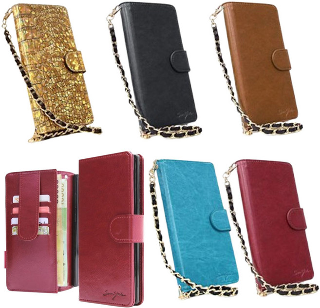 갤럭시S25FE SM-S731N 시그니처클래식 손목스트랩 포함 카드 지폐 수납 지갑형 가죽 다이어리 (키온아담스) 휴대폰 케이스