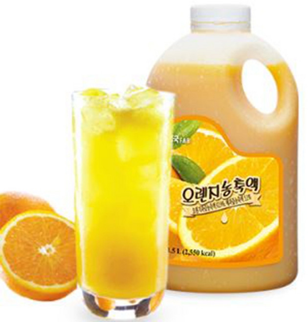 흥국 에프엔비 오렌지 농축액 1.5L, 1개