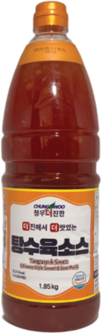 청우식품 탕수육소스 1.85kg, 1개