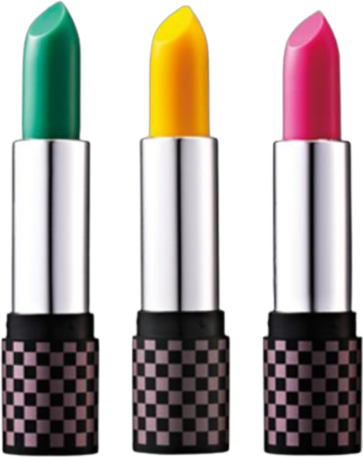 1+1 미라클다인 잘 묻어나지 않는 수분 촉촉한 잘 지워지지 않는 립스틱 추천, 1개, 초록한개+푸쉬아핑크한개