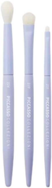 피카소 꼴레지오니 퍼플에디션 아이섀도우 브러쉬 3종 세트, 1개