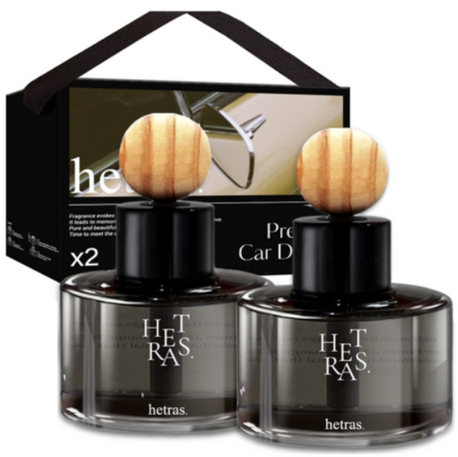 Hetras 高級汽車擴香器, 車用擴香#07五星級飯店(77ml*2), 2瓶