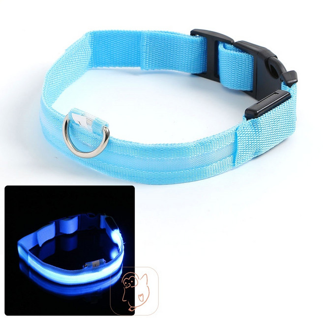 호탑 강아지 목줄 L 강아지LED목걸이