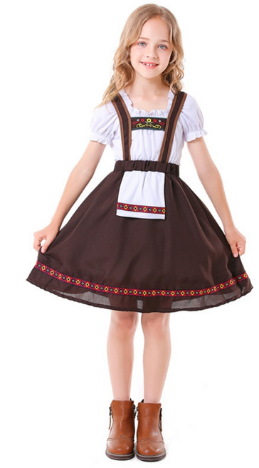 할로윈을 위한 여성 옥토버페스트 코스튬 독일 바이에른 맥주 축제 의상