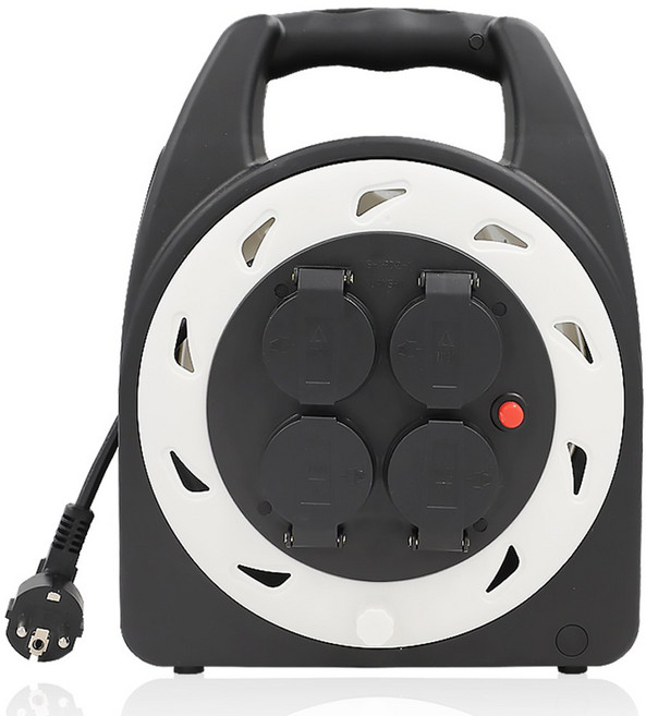 TGIC 케이블릴 4구 XS-XPH2-1 1.0SQ, 1개, 25m