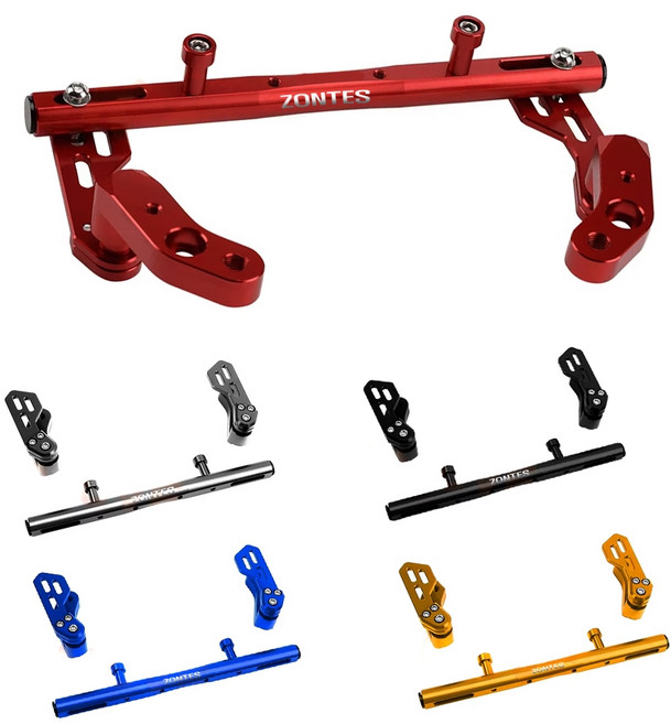 발통마켓 존테스 멀티 크로스바 350D 310M 호환용, 2세트, 실버