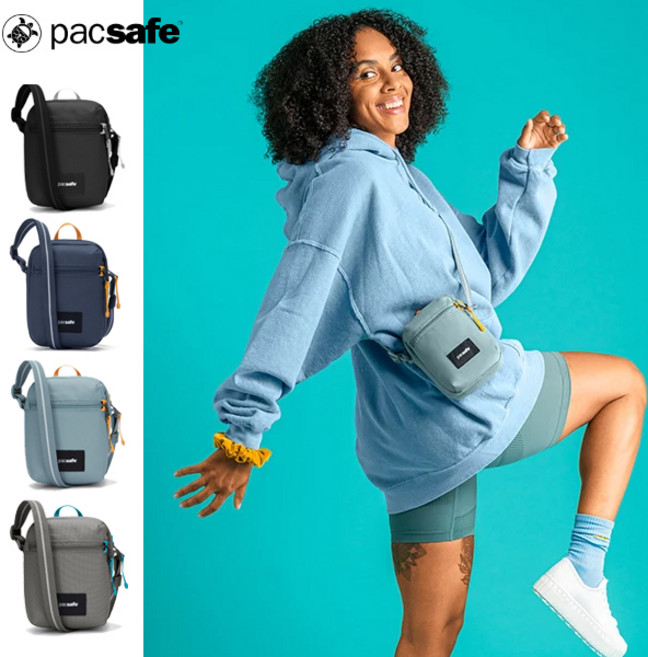 팩세이프 GO 마이크로 크로스바디백 1.5L / PACSAFE 도난방지 가방 해외 유럽여행 등산 크로스백 RFID스캔차단