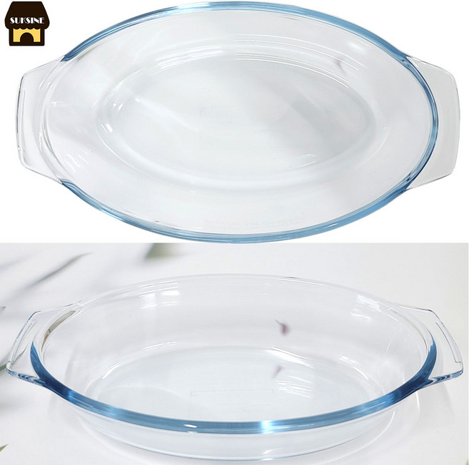 기타 브랜드 원형 그라탕기 오븐락 그라탕기 유리용기 700ml, 1개