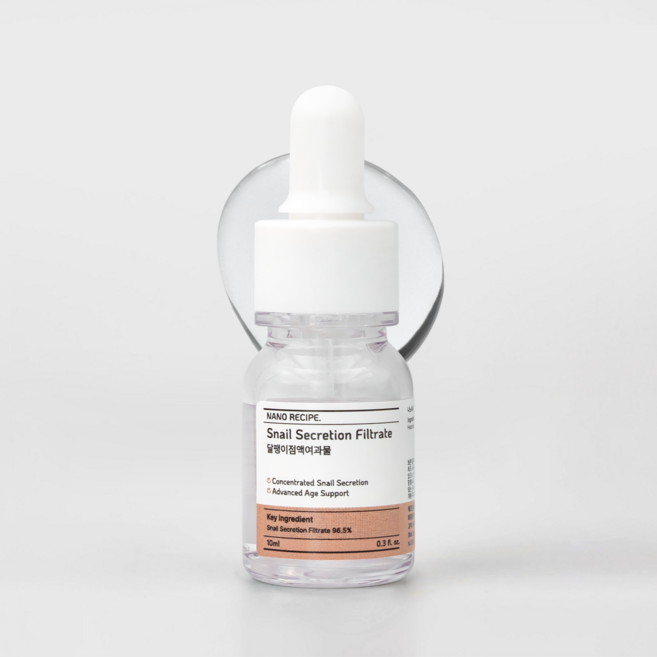 나노레시피 달팽이 점액 여과물 원액 크림, 1개, 10ml