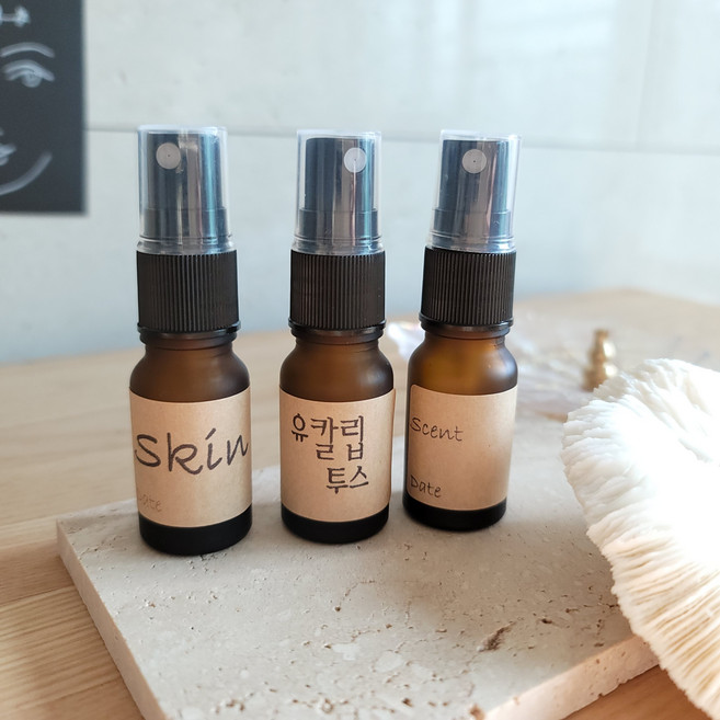 인셀덤 샘플공병 여행용휴대용 향수스프레이 리필공병용기판매 예쁜갈색 차광유리소분공병 5ml 10ml 15ml, 1개