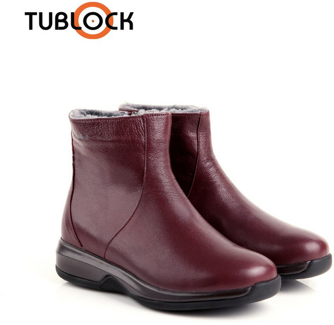 [튜브락] 여성용 뮤즈 GTX 와인 기능성 컴포트 슈즈 건강신발