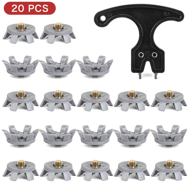 골프화 스파이크 4색 범용 교체 가능 TPU 골프 운동화 스파이크, 20개, 회색