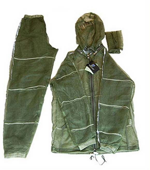 국산 kc인증 모기장옷 입는 모기장 해충복 양복옷 어른 유아 모기물리지않는옷, 1개, 대형 카키(165~177cm)