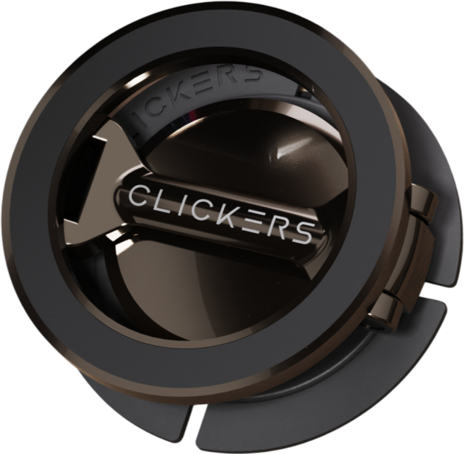 클리커스 맥세이프 차량용 휴대폰 거치대 N52, 1개, 블랙