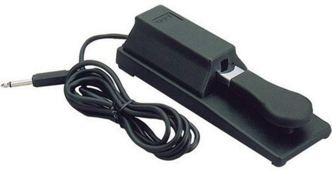 스튜디오로직 VFP310 트리플 피아노 스타일 오픈 폴라리티 서스테인 페달 모노 및 스테레오 커넥터 포함 키보드용, VFP 1/15 Single Piano-Style Cl