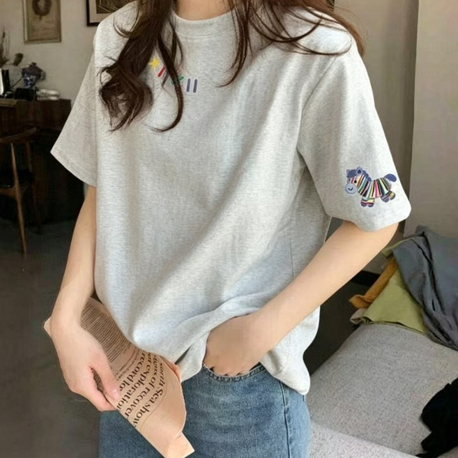 韓版純棉短袖T恤女