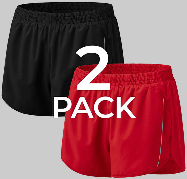 애슬리오 트레이닝 러닝 반바지 2팩 AO-CFS20