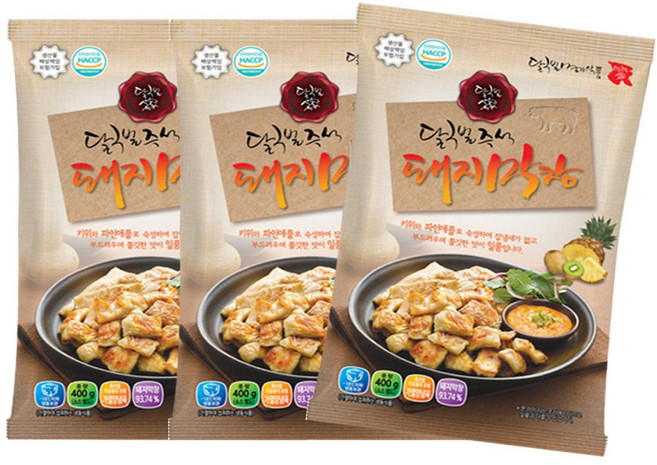 달구벌명가식품 돼지막창, 3개, 400g