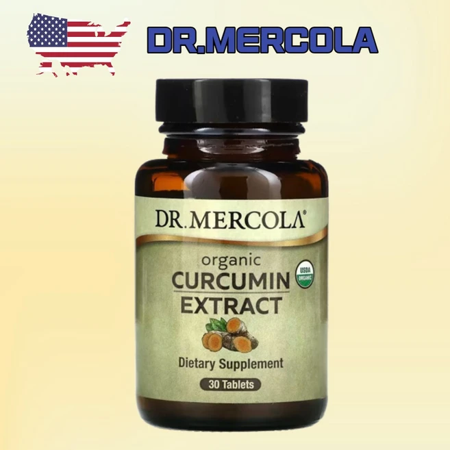 닥터머콜라 오가닉 강황 커큐민 30정, 1개 - 쿠팡