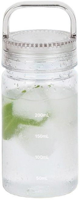 캐리보틀 국산 휴대용 물병 물통 러닝 스포츠 어린이 에코젠 안심소재 BPA free, 1개, 300ml, 화이트