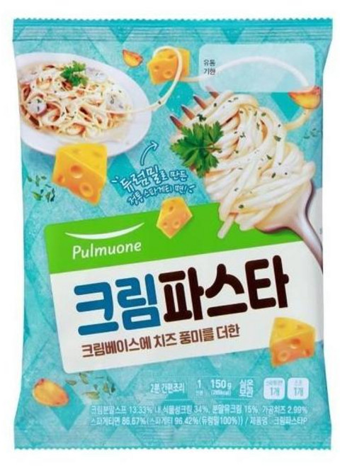 풀무원 크림 파스타, 150g, 4개