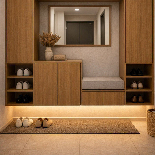 카로히포 잘라쓰는 LED 동작감지 센서등 줄조명 1M, 웜화이트, 1개