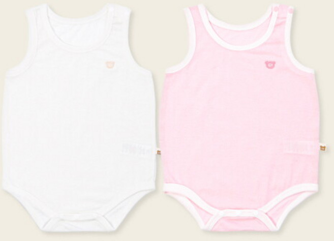 [오가닉맘(ORGANICMOM)] 스위티민소바디수트세트 MLMLQS06