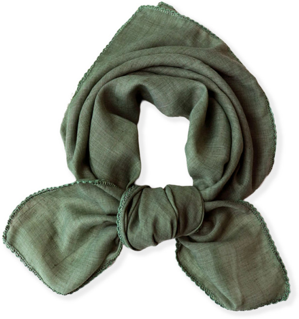 메리앤유 무지 파스텔 칼라 코튼 면 손수건 겸 쁘띠 스카프 국산 대형