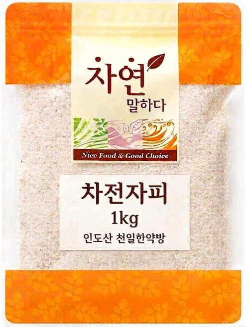 천일한약방 차전자피 분말 거친입자 식이섬유, 1개, 1kg
