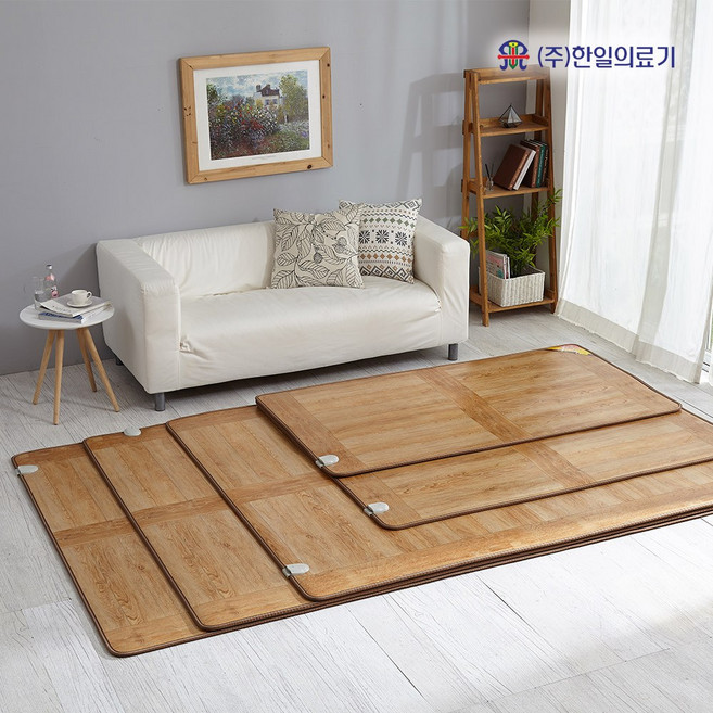 HanilMedical 거실용 한일 온기로 온돌마루 전기매트 좌우분리난방 SJ-2300, 대형(183 x 230 cm)