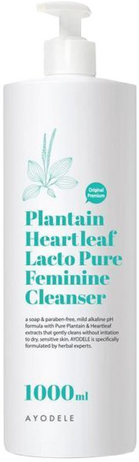 아요델 순결한 질경초 어성초 락토퓨어 여성청결제, 1개, 1L
